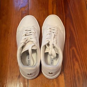 White Steve Madden sneakers
